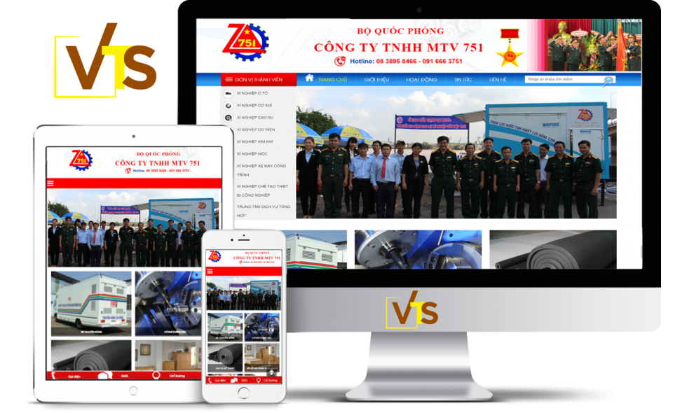 WEBSITE CÔNG TY TNHH MTV 751 - BỘ QUỐC PHÒNG