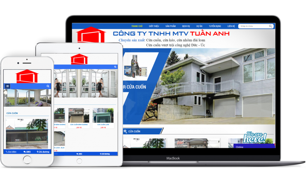 WEBSITE CÔNG TY TNHH MTV CỬA CUỐN TUẤN ANH