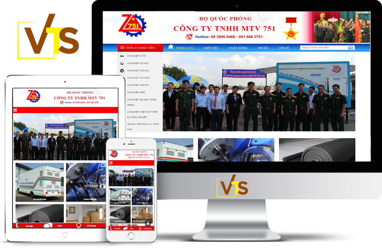 WEBSITE CÔNG TY TNHH MTV 751 - BỘ QUỐC PHÒNG