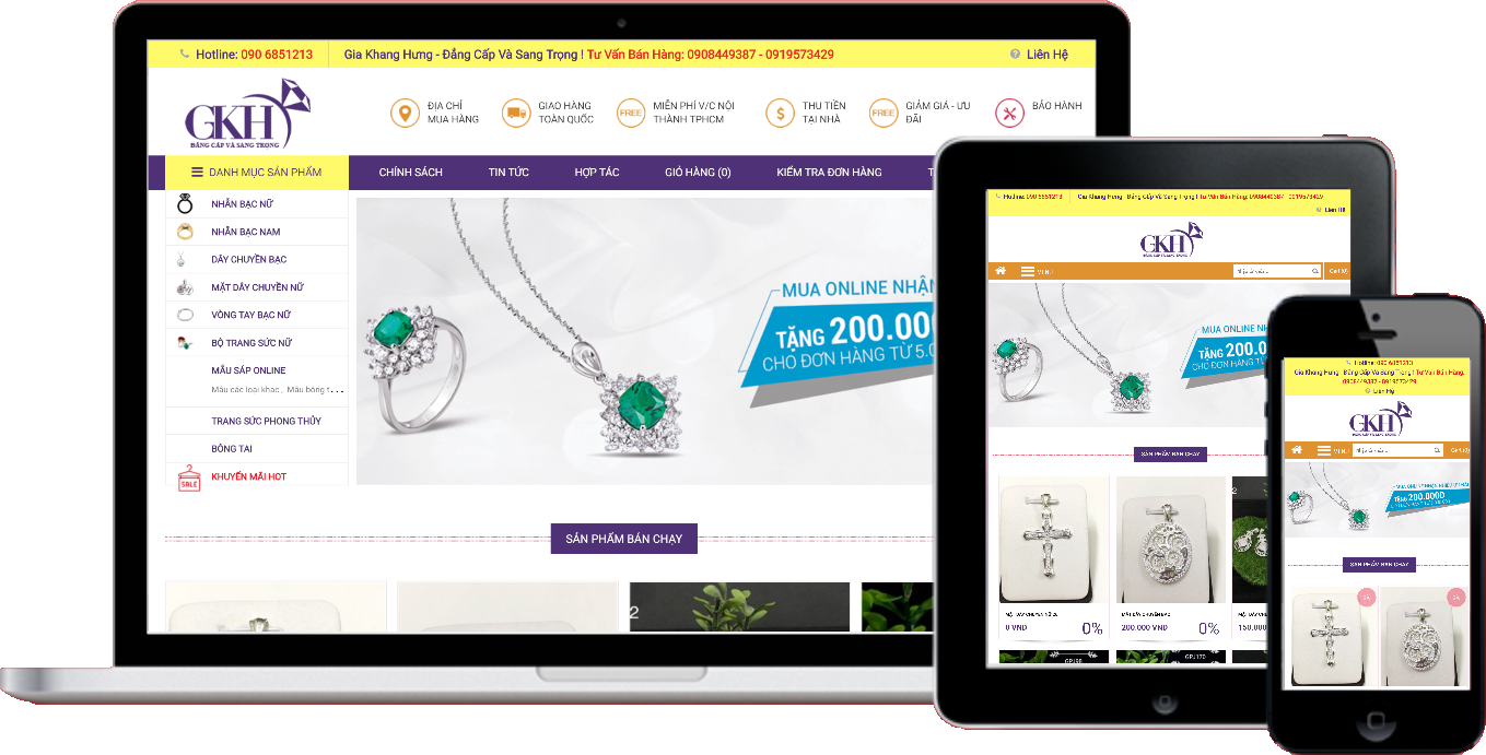 WEBSITE GIA KHANG HƯNG